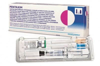 vắc xin 5 trong 1 dịch vụ (pentaxim)